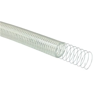 خرطوم PVC مقوى بسلك فولاذي مقاوم لدرجات الحرارة المنخفضة